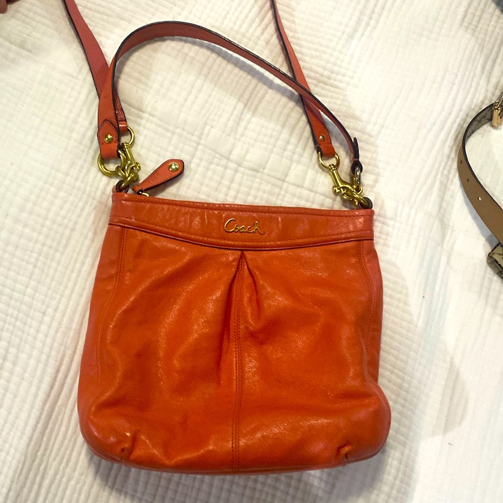 Coach coral purse